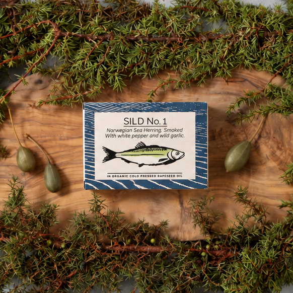FANGST Wood Smoked Herring with Wild Garlic