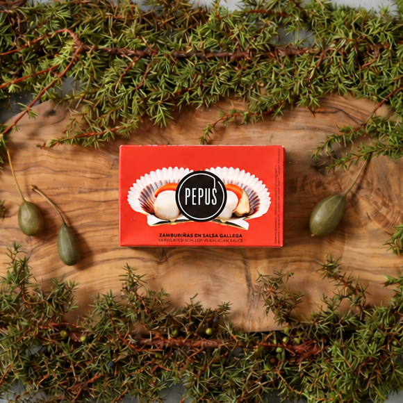 Pepus Scallops in Galician Sauce
