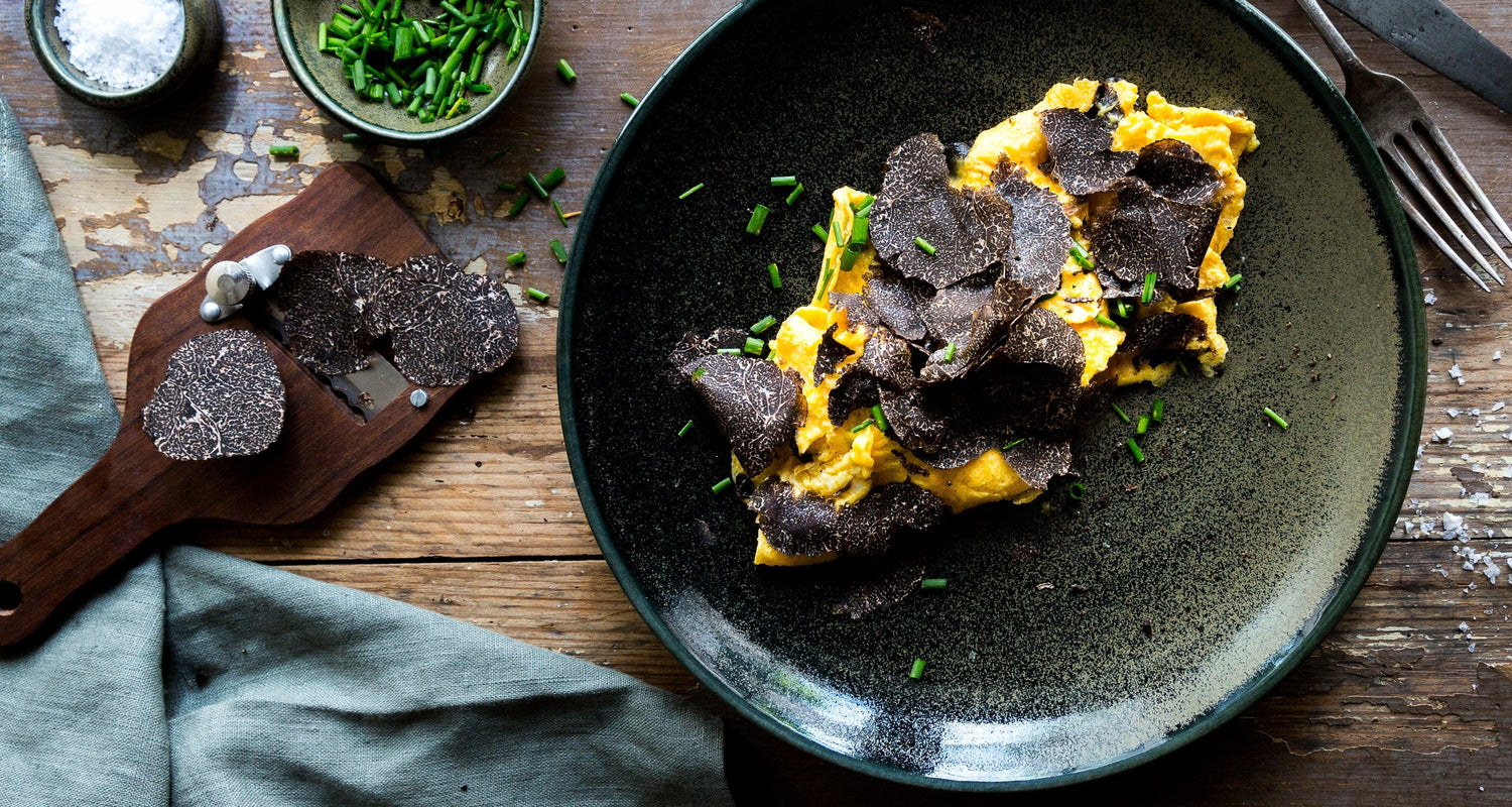 Test - French Omelette with Fresh Truffle