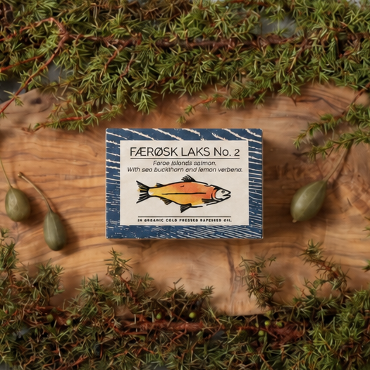 FANGST Salmon with Buckthorn & Lemon Verbena
