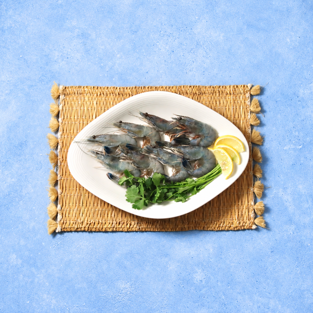 Obsiblue Prawns Plated